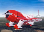 "R-2 Deja  Vu" - Sam Lyons - Gee Bee Aviation Art